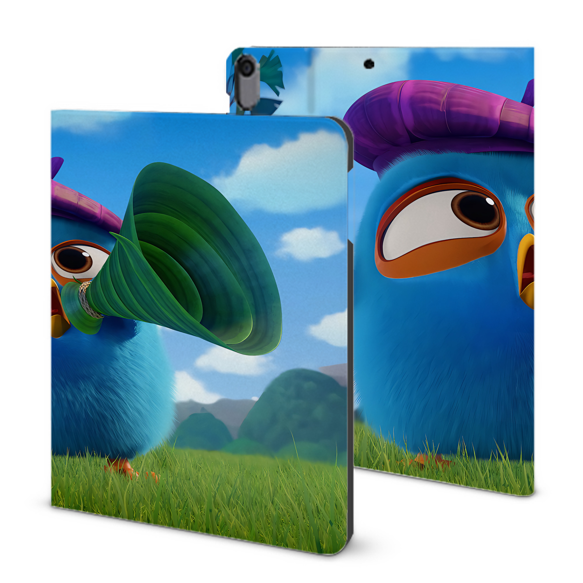 （画像用） Angry Birds アングリーバード IPad ケース ブック型 PUレザー TPU 耐衝撃 軽量 薄型 ペン収納なし 全面保護 IPad 各モデル対応